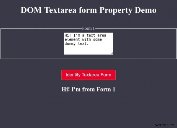 HTML DOM Textareaのformプロパティとは?使い方をサンプル付きで解説
