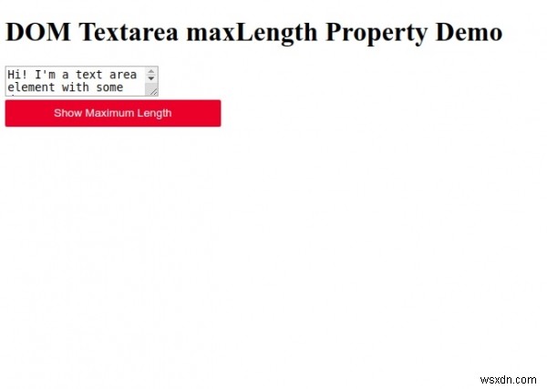 HTML DOM TextareaのmaxLengthプロパティとは?使い方をコード例付きで解説