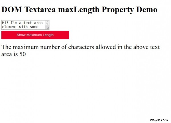 HTML DOM TextareaのmaxLengthプロパティとは?使い方をコード例付きで解説