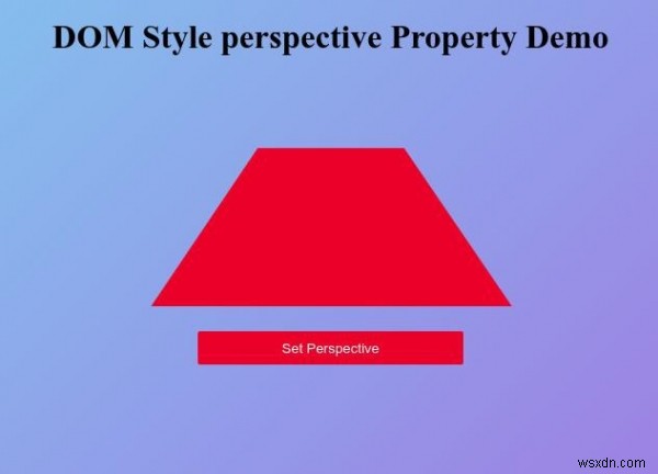 HTML DOM Styleのperspectiveプロパティとは?使い方とサンプルコードを解説