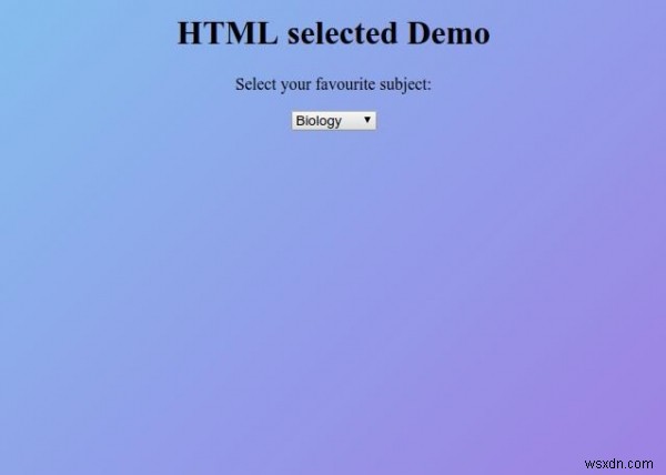 HTMLのselected属性とは?使い方とサンプルコードを解説