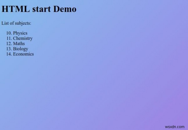 HTMLのstart属性とは？順序付きリストの開始番号を指定する方法