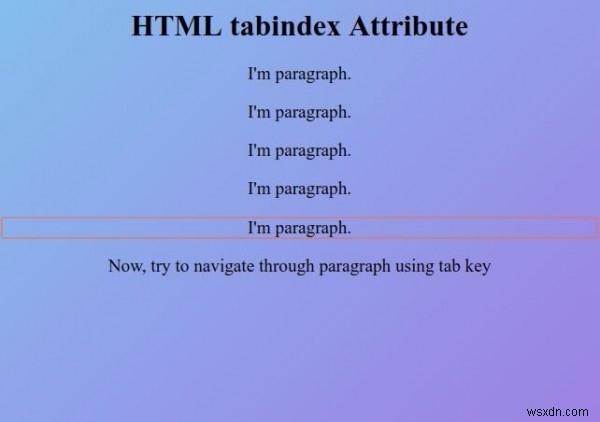 HTMLのtabindex属性とは?タブ移動の順序を制御する方法を解説