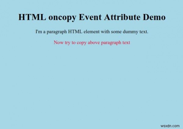 HTMLのoncopyイベント属性とは?使い方とサンプルコードを解説