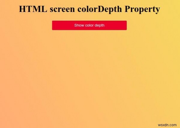 HTML Screen colorDepthプロパティの使い方をわかりやすく解説