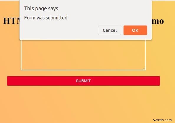 HTMLのonsubmitイベント属性とは?構文と使い方をサンプルコードで解説