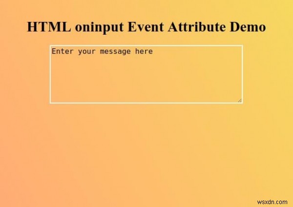 HTMLのoninputイベント属性とは?基本構文とサンプルコードをわかりやすく解説