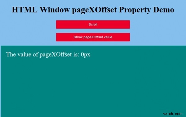 HTML WindowのpageXOffsetプロパティとは？使い方とサンプルコードを解説