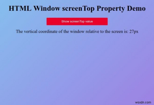 HTMLのWindow screenTopプロパティとは？使い方とサンプルコードを解説