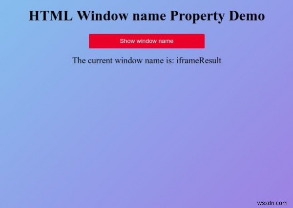 HTMLのWindow nameプロパティとは？構文とサンプルコードで解説
