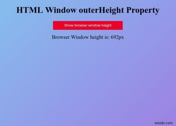 HTMLのWindow outerHeightプロパティとは？使い方とサンプルコードを解説