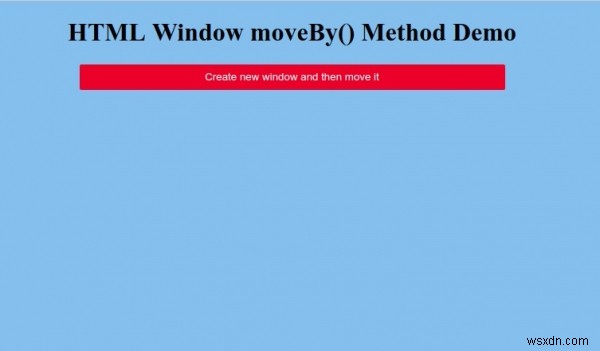 HTML Window moveBy()メソッドの使い方をわかりやすく解説