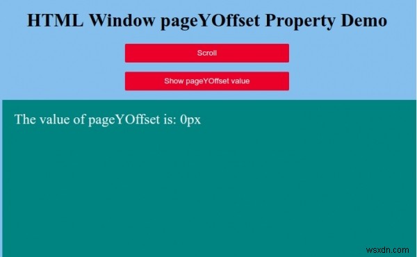 HTML WindowのpageYOffsetプロパティとは？使い方とコード例をわかりやすく解説