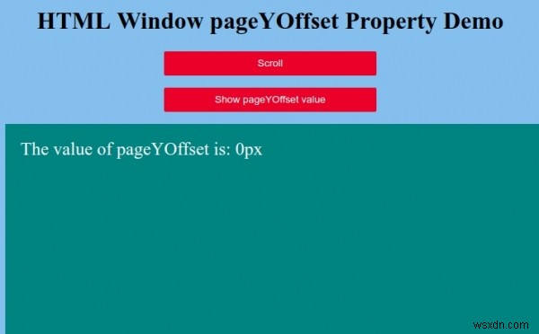 HTML WindowのpageYOffsetプロパティとは？使い方とコード例をわかりやすく解説