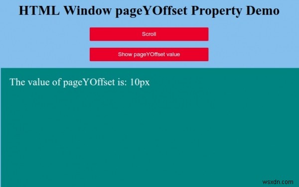 HTML WindowのpageYOffsetプロパティとは？使い方とコード例をわかりやすく解説