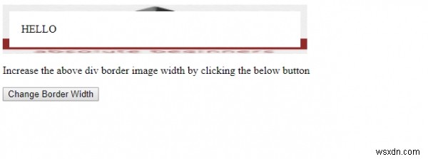 HTML DOMのborderImageWidthプロパティの使い方を徹底解説