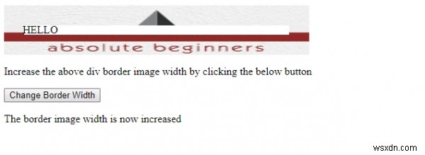 HTML DOMのborderImageWidthプロパティの使い方を徹底解説