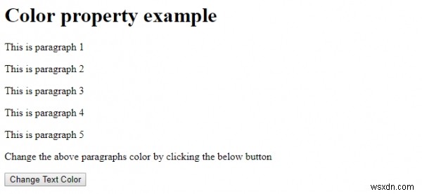 HTML DOMのstyle.colorプロパティとは？使い方とサンプルコードを解説