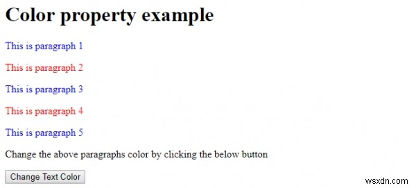 HTML DOMのstyle.colorプロパティとは？使い方とサンプルコードを解説