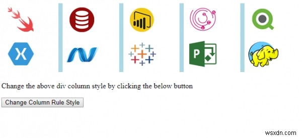 HTML DOMのcolumnRuleStyleプロパティとは?カラム罫線のスタイル設定方法を解説