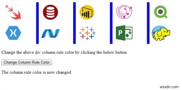 HTML DOMのcolumnRuleColorプロパティとは？段組み罫線の色を設定・変更する方法