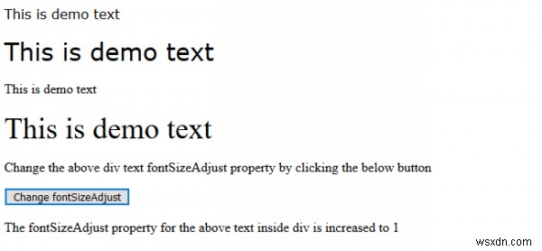 HTML DOMのfontSizeAdjustプロパティとは?フォントサイズ調整の基本と使い方