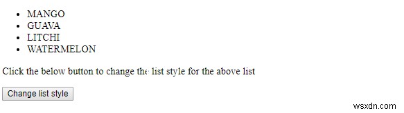 HTML DOMのlistStyleTypeプロパティとは?使い方と設定できる値を解説