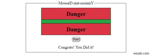 HTML DOM MouseEventのscreenYプロパティとは?使い方を実例で解説