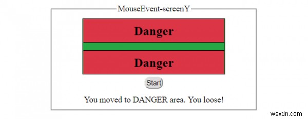 HTML DOM MouseEventのscreenYプロパティとは?使い方を実例で解説