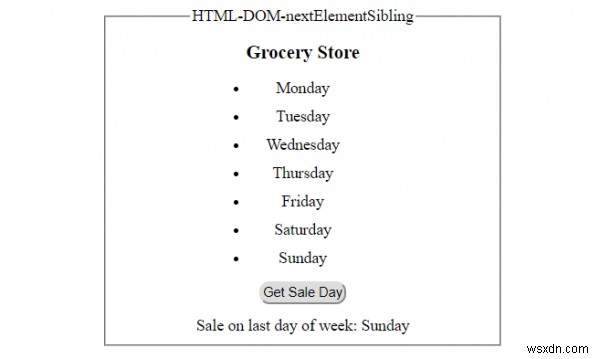 HTML DOMのnextElementSiblingプロパティとは?使い方とサンプルコードを解説
