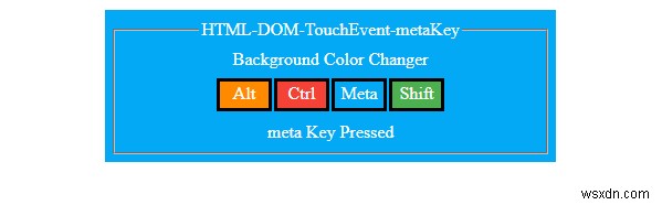 HTML DOM TouchEventのmetaKeyプロパティとは？使い方とサンプルコードを解説