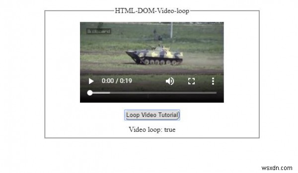 HTML DOM Video loopプロパティの使い方｜動画の自動リピート再生を設定する方法