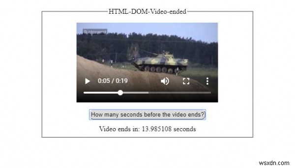 HTML DOM Video ended プロパティとは?使い方をサンプルコード付きで解説