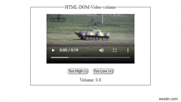 HTML DOM Video volumeプロパティとは?使い方とサンプルコードを解説