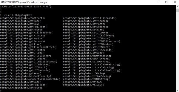 MongoDBでDate/ISODateの各コンポーネント(年・月・日・時・分・秒)を取得する方法