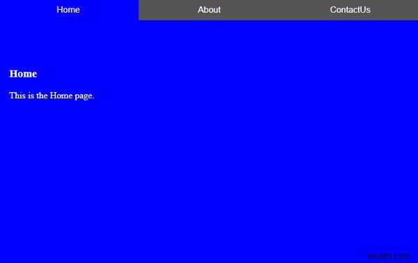 CSSとJavaScriptでフルページタブを作成する方法【サンプルコード付き】