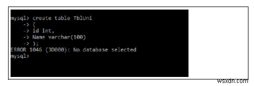 MySQLエラー #1046「No database selected(データベースが選択されていません)」の原因と解決方法