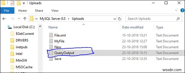 MySQLのクエリ結果をテキストファイル（.txt）やExcelで使える形式に保存する方法