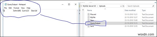 MySQLのクエリ結果をテキストファイル（.txt）やExcelで使える形式に保存する方法