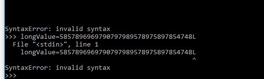 MySQLのデータベース行タプルで整数に「L」サフィックスが付く理由とは?
