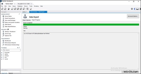 MySQL Workbenchを使ったMySQLデータベースのバックアップ方法を徹底解説