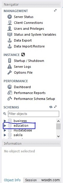 MySQL Workbenchで新しいデータベースを作成する方法