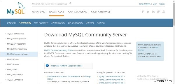 Windows用MySQLコマンドラインクライアントのインストール方法