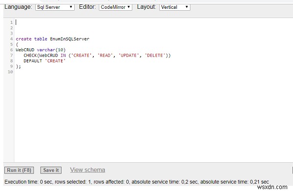 SQL ServerにMySQLのENUM型に相当する機能はある?代替方法を解説