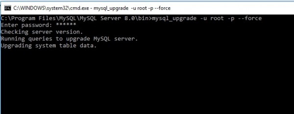 コマンドラインからMySQLサーバーをアップグレードする方法【手順を画像付きで解説】