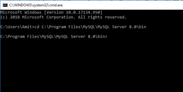 コマンドプロンプトでMySQLのSELECT結果を表形式で出力する方法