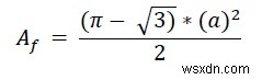 直角三角形に内接する正方形の中に収まる最大のルーロー三角形の面積を求める方法