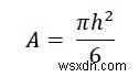 ルーロー三角形の面積の求め方｜公式の導出とC++での計算例