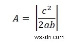 座標軸と直線で囲まれる三角形の面積の求め方|公式の導出とC++実装例
