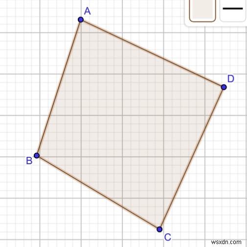 C++で与えられた点から作成できる四角形の数を求める方法